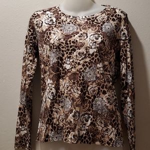 Floral Print Long Sleeve